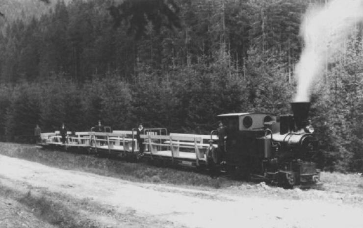Lesní železnice – úzkokolejka v Bílé – 1. díl
